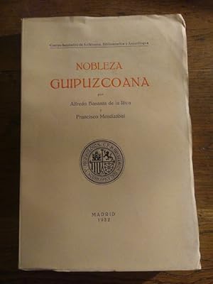 Seller image for NOBLEZA GUIPUZCOANA for sale by Librera Pramo