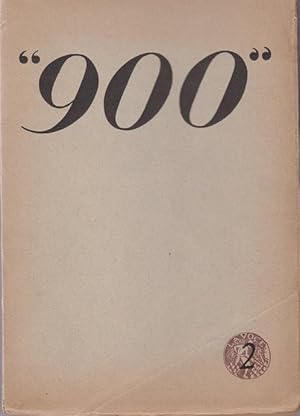 900 CAHIERS D'ITALIE ET D'EUROPE (Fondatori Massimo Bontempelli e Curzio Malaparte) ANNO PRIMO - ...