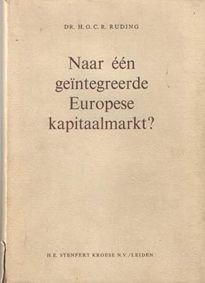 Naar één geïntegreerde Europese kapitaalmarkt?