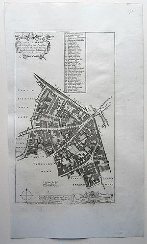 Seller image for Aldgate Ward for sale by Angelika C. J. Friebe Ltd. - MapWoman