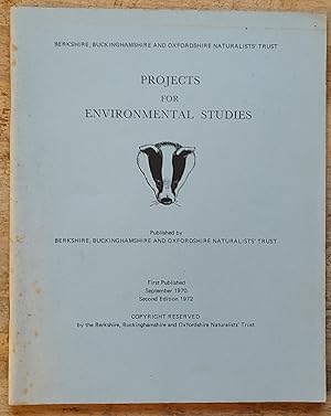 Imagen del vendedor de Projects For Environmental Studies a la venta por Shore Books