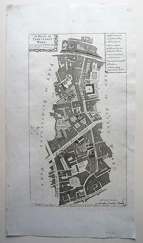 Seller image for A Mapp of Limestreet Ward for sale by Angelika C. J. Friebe Ltd. - MapWoman