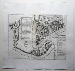 Seller image for The Parish of St. Johns Wapping/ The Parish of St. Paul Shadwell. for sale by Angelika C. J. Friebe Ltd. - MapWoman