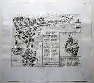 A Map of the Parish of St.Mary White Chappel/ A Map of the Partish of St. Katherines by the Tower.