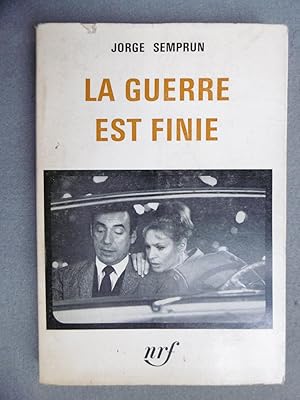 LA GUERRE EST FINIE. Scénario du film d'Alain Resnais.