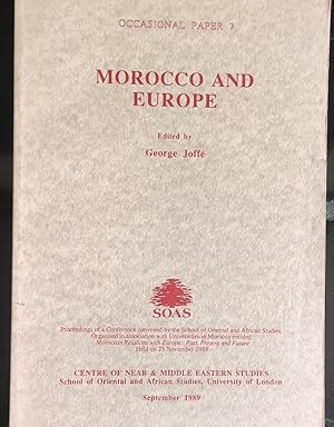 Immagine del venditore per Morocco And Europe (Occasional Paper 7) venduto da Shore Books