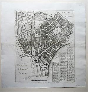 A Mapp of the Parish of St. Martins in the Fields.