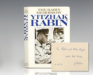 Bild des Verkufers fr The Rabin Memoirs. zum Verkauf von Raptis Rare Books