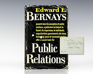 Imagen del vendedor de Public Relations. a la venta por Raptis Rare Books