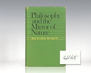 Imagen del vendedor de Philosophy and the Mirror of Nature. a la venta por Raptis Rare Books