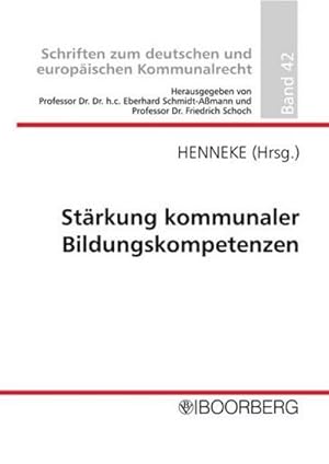 Seller image for Strkung kommunaler Bildungskompetenzen for sale by AHA-BUCH