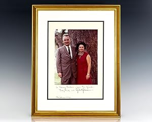 Signed Family Photograph of Lyndon B. Johnson.