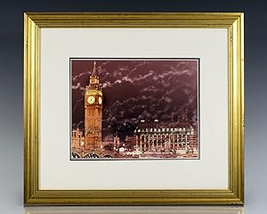 Bild des Verkufers fr Big Ben Tower Signed Photograph of British Prime Ministers. zum Verkauf von Raptis Rare Books