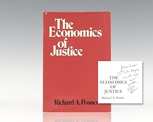 Bild des Verkufers fr The Economics of Justice. zum Verkauf von Raptis Rare Books