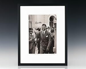 Imagen del vendedor de Nelson Mandela Silver Gelatin Print. a la venta por Raptis Rare Books