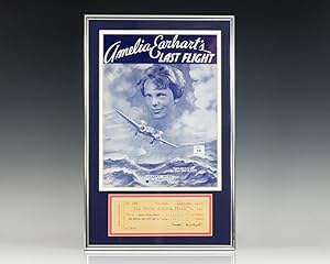 Seller image for Amelia Earhart Signed Check. for sale by Raptis Rare Books