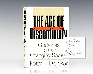 Bild des Verkufers fr Age of Discontinuity: Guidelines to Our Changing Society. zum Verkauf von Raptis Rare Books