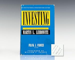 Image du vendeur pour Investing: The Collected Works of Martin L. Liebowitz. mis en vente par Raptis Rare Books