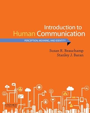Seller image for Introduction to Human Communication : Perception, Meaning, and Identity for sale by GreatBookPrices