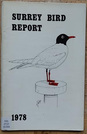 Bild des Verkufers fr Surrey Bird Report 1978 zum Verkauf von Shore Books
