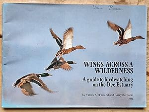 Bild des Verkufers fr Wings across a wilderness: a guide to birdwatching on the Dee Estuary zum Verkauf von Shore Books