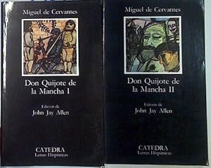 Imagen del vendedor de Don Quijote de la Mancha 1 y 2 a la venta por Almacen de los Libros Olvidados