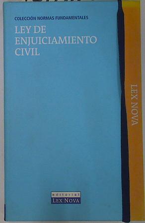 Image du vendeur pour Ley de enjuiciamiento civil mis en vente par Almacen de los Libros Olvidados