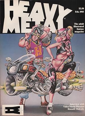 Heavy Metal Magazine February 1985