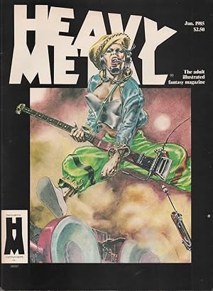 Heavy Metal Magazine January 1985