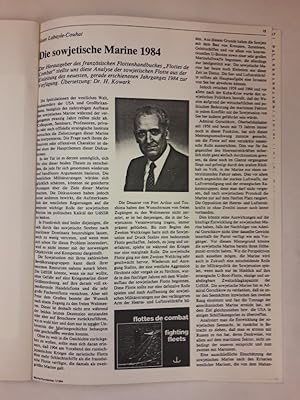 Bild des Verkufers fr Die sowjetische Marine 1984. Kopie eines umfagreichen Zeitungsartikels. zum Verkauf von Der Buchfreund