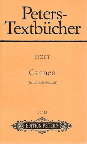 Bild des Verkufers fr Carmen Oper in drei Akten zum Verkauf von Flgel & Sohn GmbH