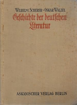 Immagine del venditore per Geschichte der deutschen Literatur Mit einer Bibliographie von Josef Krner venduto da Flgel & Sohn GmbH