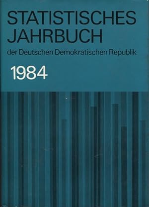 Imagen del vendedor de Statistisches Jahrbuch 1984 der Deutschen Demokratischen Republik 29. Jahrgang a la venta por Flgel & Sohn GmbH