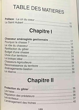 Manuel du chasseur gestionnaire aménagiste + Chasser les cervidés (H. Koch ed. Chasse pratique) -...