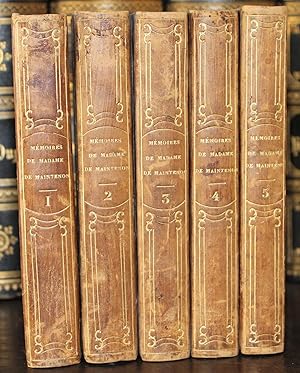 Memoires pour servir a l' histoire de Madame de Maintenon, et a celle du siecle passe. 5 Bände