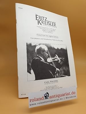 The Fritz Kreisler Collection vol.2 :Original compositions in the style of Kreisler : for violin ...