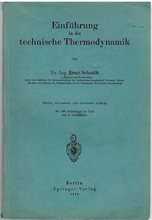 Bild des Verkufers fr Einfhrung in die technische Thermodynamik. zum Verkauf von Antiquariat Appel - Wessling
