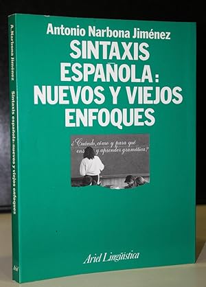 Imagen del vendedor de Sintaxis espaola: Nuevos y viejos enfoques. a la venta por MUNDUS LIBRI- ANA FORTES