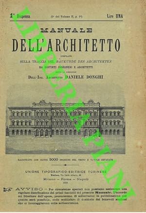 Manuale dell'architetto compilato sulla traccia del Baukunde des Architekten. Elementi costitutiv...
