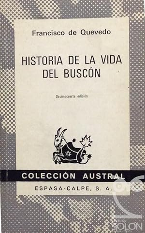 Imagen del vendedor de Historia de la vida del Buscn a la venta por LIBRERA SOLN