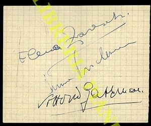 Vittorio Gassman. Anna Proclemer. Elena Zareschi. Mario Feliciani.
