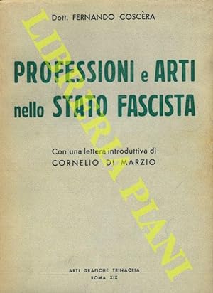 Professioni e arti nello Stato Fascista.