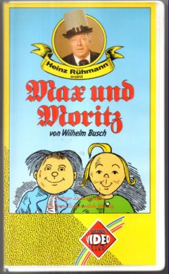 Max und Moritz erzählt von Heinz Rühmann. PolyGram Video. Goldenes Video-Land.