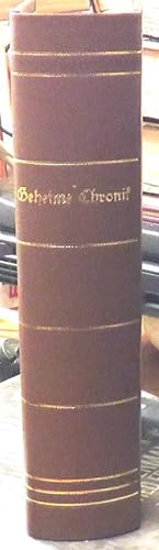 Bild des Verkufers fr Geheime Chronik der kniglichen Lustschlsser Frankreichs zum Verkauf von Hans H. Althaus