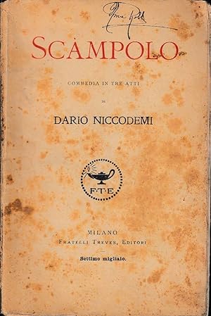 Seller image for Scampolo. Commedia in tre atti for sale by Laboratorio del libro