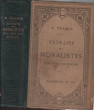 Extraits des moralistes XVIIe XVIIIe XIXe siècles