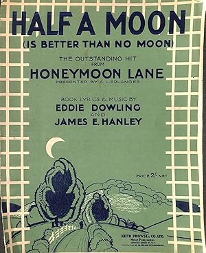 Seller image for Half a Moon (Is Better Than No Moon) for sale by WeBuyBooks