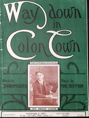 Seller image for Way down in colon down for sale by Paul van Kuik Antiquarian Music