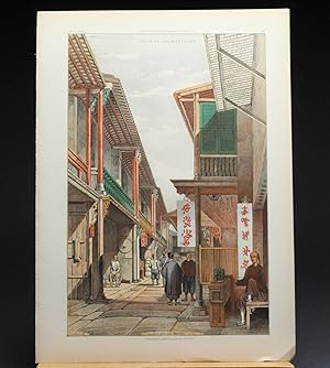 CHINESE ARCHITECTURE. Appearing the Architectural Publication Society. Detached Essays and Illust...