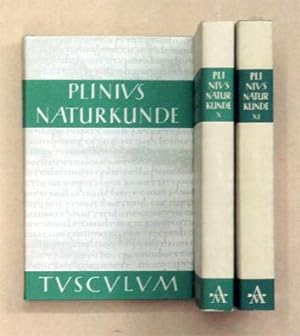 Naturkunde. Naturalis historiae. Lateinisch-deutsch. [Konvolut von 3 Bden. zur Zoologie (von 4 er...